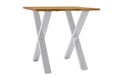#80x80 #x-gestellsilber