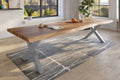 #naturfarben #400x120 #x-gestellsilber