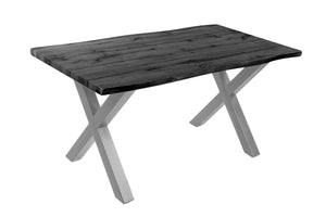 #graufarben #160x85 #x-gestellsilber