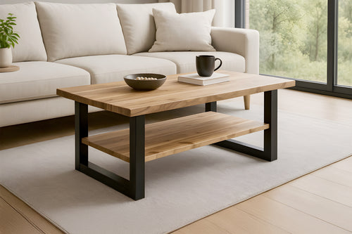 #akazienaturfarben #115x65 #u-gestellschwarz