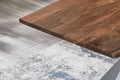 #nussbaumfarben #120x80 #spider-gestellsilber