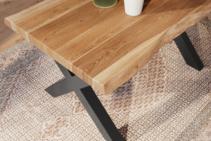 #akazienaturfarben #140x80 #x-gestellschwarz