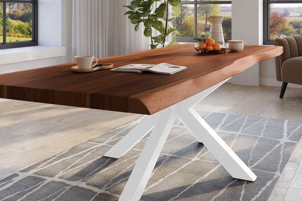 #nussbaumfarben #280x110 #spider-gestellweiß