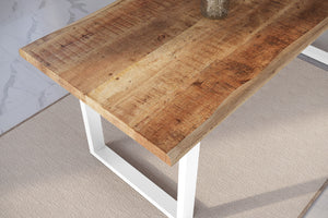 #mangoroughfarben #220x100 #u-gestellweiß