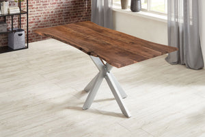 #nussbaumfarben #260x100 #spider-gestellsilber