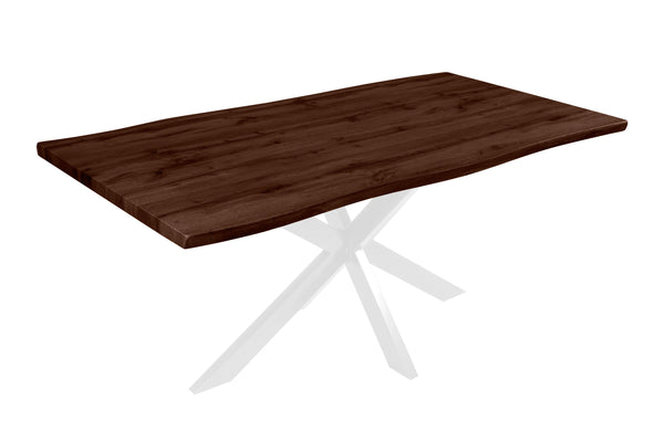 #nussbaumfarben #180x90 #spider-gestellweiß