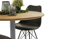 #eichenaturfarbengeölt #100x100 #säulen-gestelleckigsilber