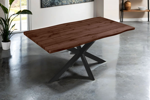 #nussbaumfarben #160x85 #spider-gestellschwarz