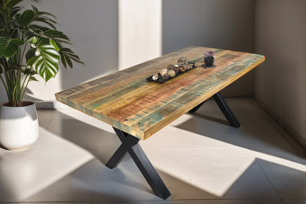 #buntfarben #180x90 #x-gestellschwarz