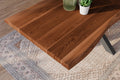 #akazienussbaumfarben #240x100 #spider-gestellschwarz