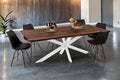 #nussbaumfarben #220x100 #spider-gestellweiß