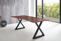 #nussbaumfarben #240x100 #x-gestellschwarz