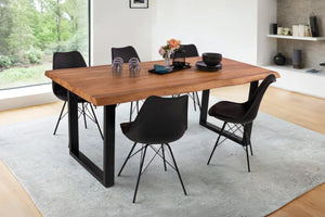 #naturfarben #180(280)x90 #u-gestellschwarz