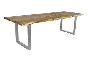 #eichenfarben #260x100 #u-gestellsilber