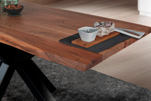 #nussbaumfarben #260x100 #spider-gestellschwarz