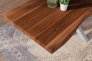 #akazienussbaumfarben #200x100 #spider-gestellsilber