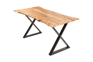 #naturfarben #200x100 #x-gestellschwarz