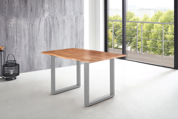 #naturfarben #180x90 #u-gestellsilber