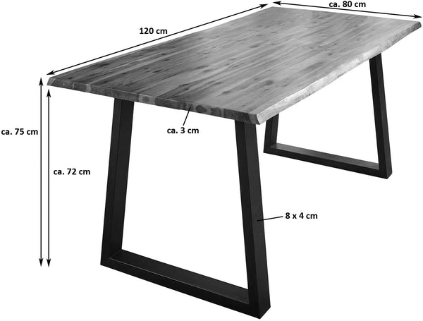 #120cm #v-gestellschwarz