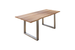 #wildbuchenaturfarben #160x85 #u-gestellsilber