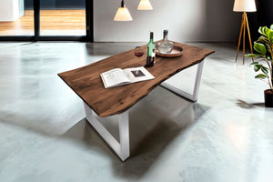 #nussbaumfarben #280x100 #u-gestellsilber