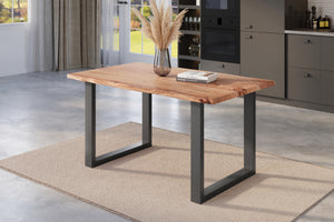 #naturfarben #160x85 #u-gestellschwarz