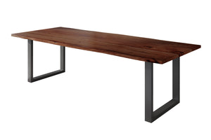 #nussbaumfarben #280x100 #u-gestellschwarz
