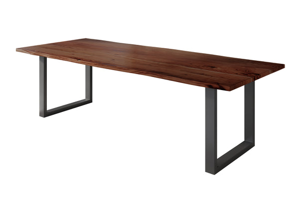 #nussbaumfarben #280x100 #u-gestellschwarz
