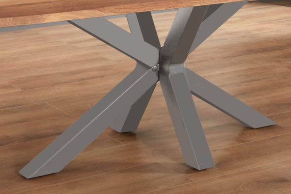 #naturfarben #240x100 #spider-gestellsilber