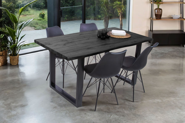 #graufarben #160x85 #u-gestellschwarz