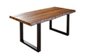 #nussbaumfarben #180x90 #u-gestellschwarz