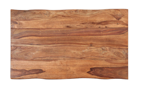 #sheeshamteakfarben #220x100 #u-gestellschwarz