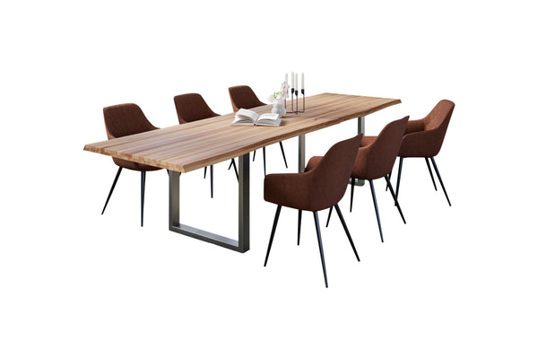 #naturfarben #280x100 #u-gestellsilber