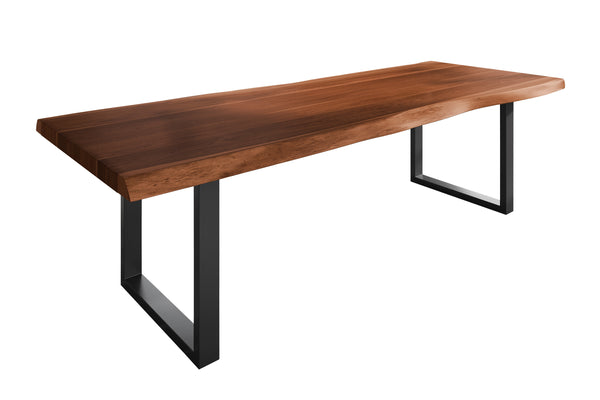 #nussbaumfarben #280x120 #u-gestellschwarz