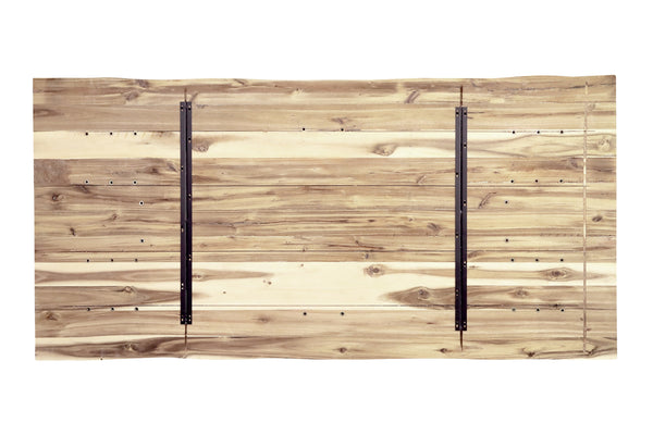 #naturfarbenlackiert #180x90 #spider-gestellschwarz