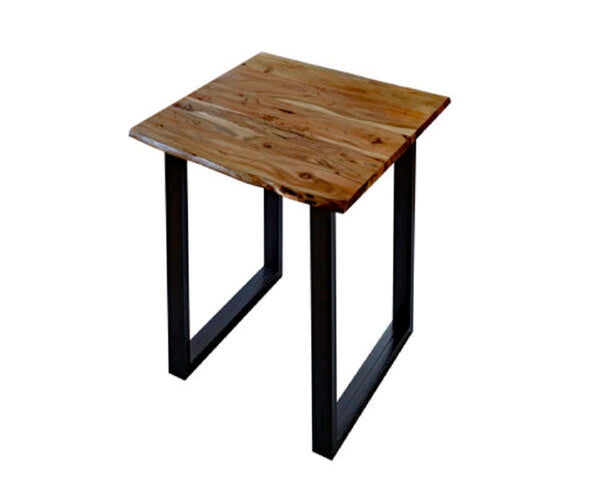 #nussbaumfarben #80x80 #u-gestellschwarz