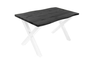 #graufarben #140x80 #x-gestellweiß