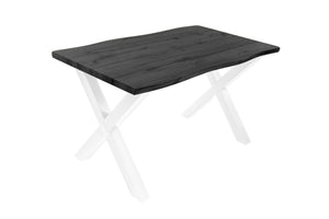 #graufarben #140x80 #x-gestellweiß