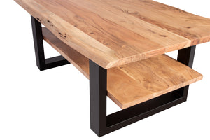 #akazienaturfarben #115x65 #u-gestellschwarz