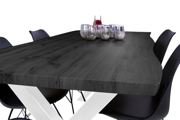 #graufarben #180x90 #x-gestellweiß