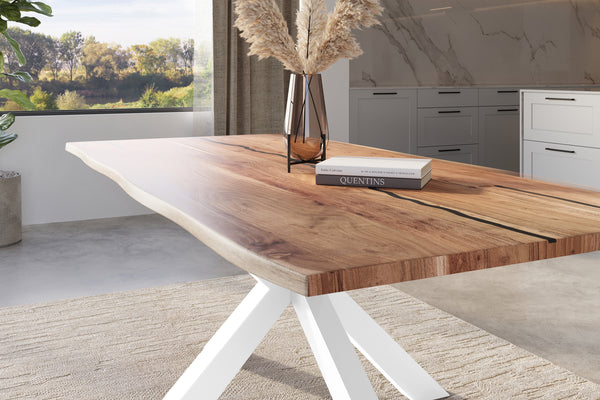 #naturfarben #240x100 #spider-gestellweiß