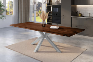 #nussbaumfarben #280x100 #spider-gestellsilber
