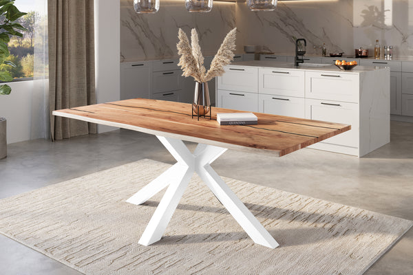 #naturfarben #220x100 #spider-gestellweiß