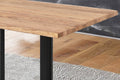 #sheeshamnaturfarben #200x100 #u-gestellschwarz