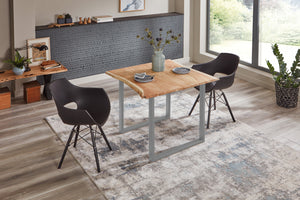 #naturfarben #90x90 #u-gestellsilber
