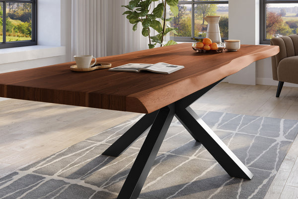 #nussbaumfarben #280x110 #spider-gestellschwarz