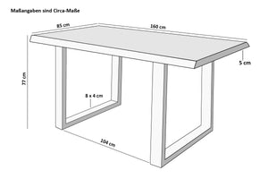 #mangoroughfarben #160x85 #u-gestellschwarz
