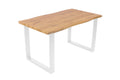 #wildeichenfarben #140x80 #u-gestellweiß