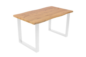 #wildeichenfarben #140x80 #u-gestellweiß