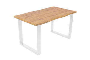 #wildeichenfarben #140x80 #u-gestellweiß